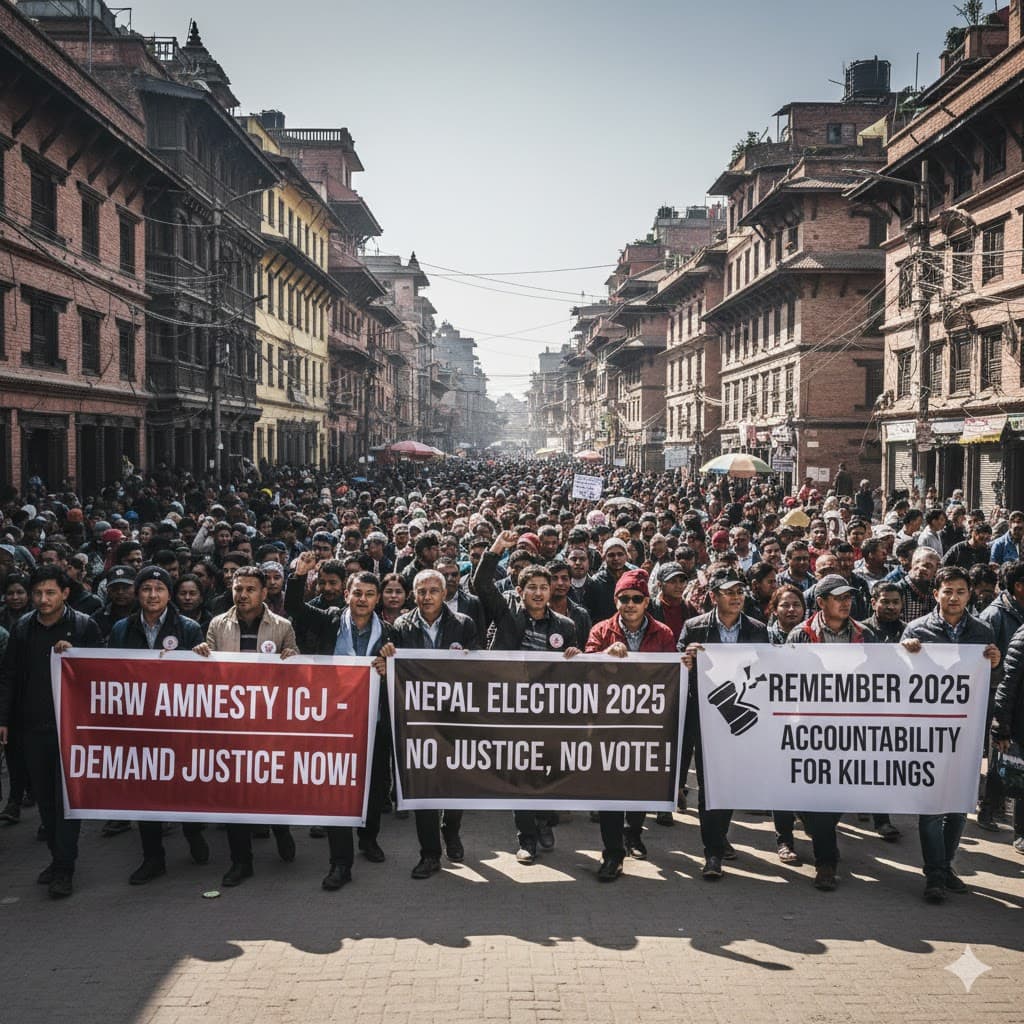 HRW, Amnesty, and ICJ Demand Accountability for Nepal's 2025 Protest Killings as Election Nears