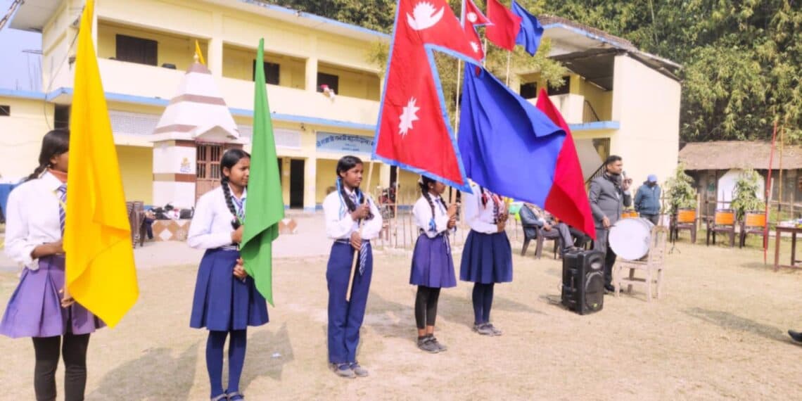 “Sports Meet 2082” Kicks Off at Rajaji Ramji Secondary School in Inaruwa-2